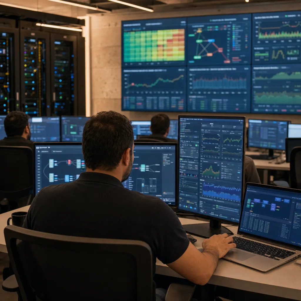 Workstation managing production LLM infrastructure